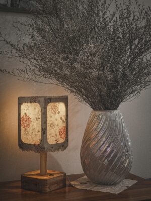 HandyWood Lamp – Unique Handcrafted Wooden Lamp, Night Light, Work Lamp, Camping Lamp